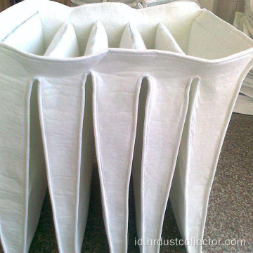 polyester dust collector filter bag untuk semen